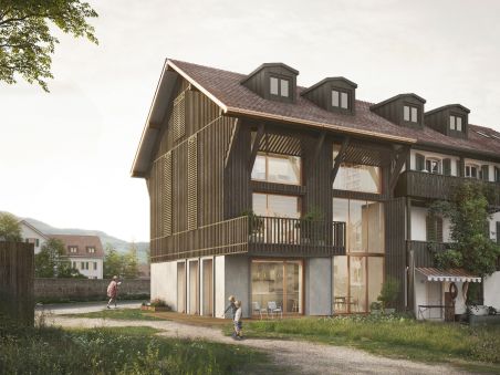 Bauland für projektiertes EFH